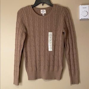 Tan/Brown Sweater